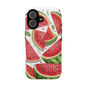 Watermelon Tough Phone Cases for iPhone 16 15 14 13 12 11